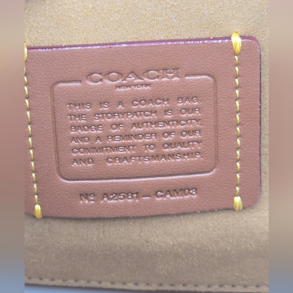 Coach Glazed Empire 34, Honey Brown - Picture 10 of 16